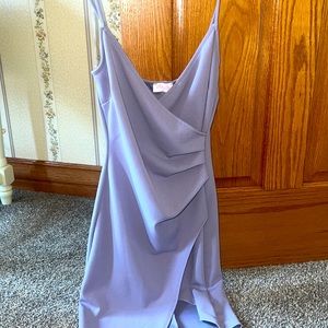 Pink Lily, light purple dress